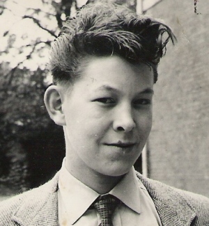 David Burrell.  Photograph taken around 1959.